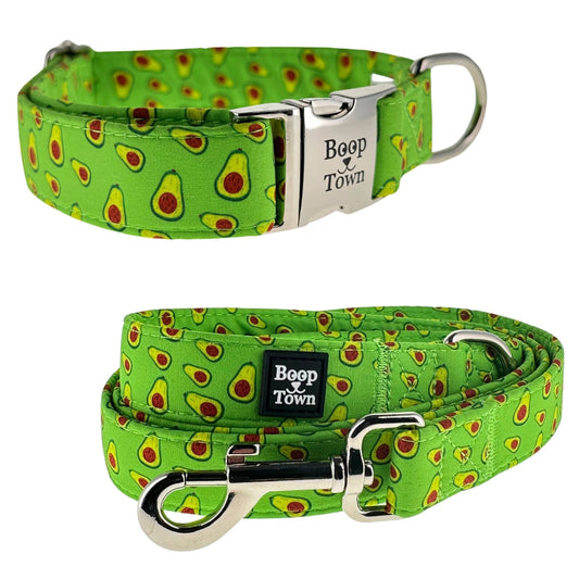 Avocados Collar + Leash Set