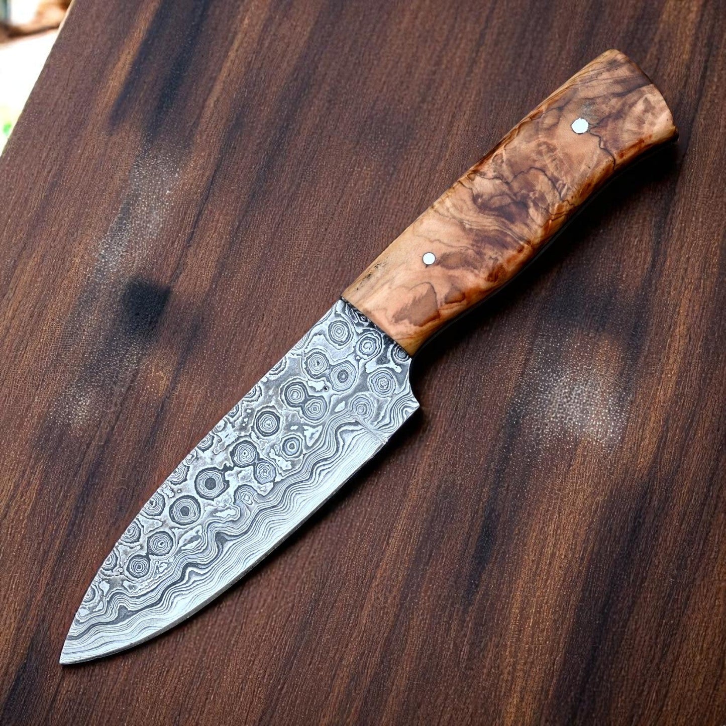 custom handmade skinning knife sold by Baygall Trading Co