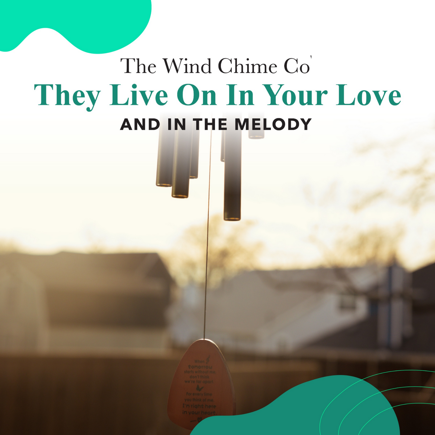 32" Serenity Memorial Wind Chimes - Thoughtful Gift For Special Occasions or Reflections