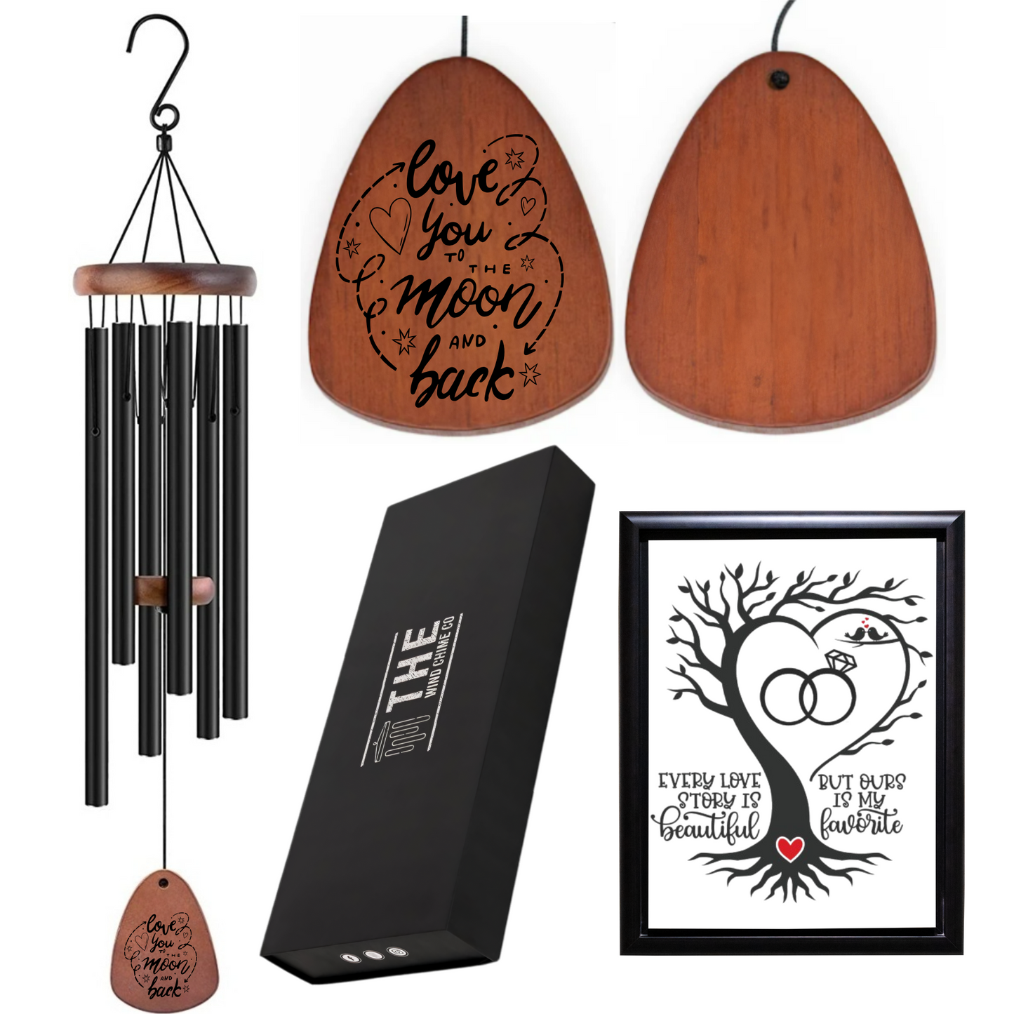 32" Serenity Memorial Wind Chimes - Thoughtful Gift For Special Occasions or Reflections