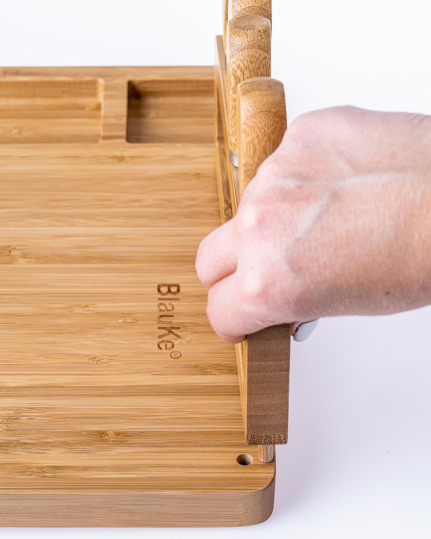Bamboo Cheese Board and Knife Set - 14x11 inch Charcuterie Board Free Shipping!