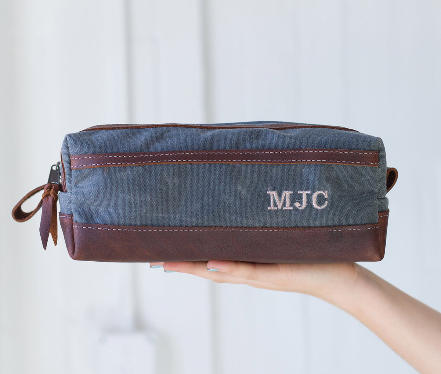Waxed Canvas Toiletry Bag - Free Shipping!