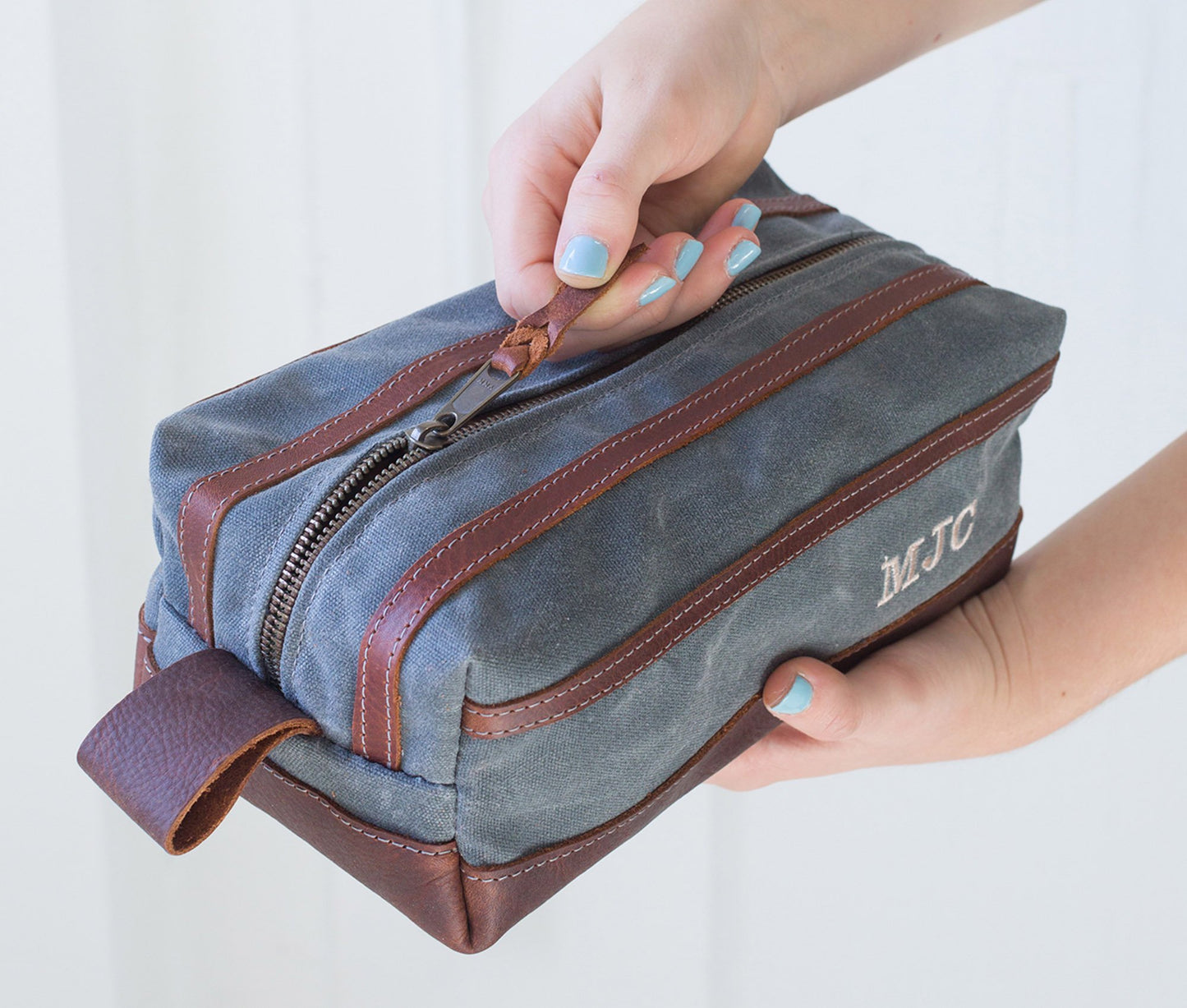 Waxed Canvas Toiletry Bag - Free Shipping!