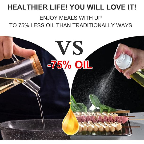 Oil Sprayer 6.8 oz Olive, Oil Mister Fryer, Canola Spritzer Free Shipping