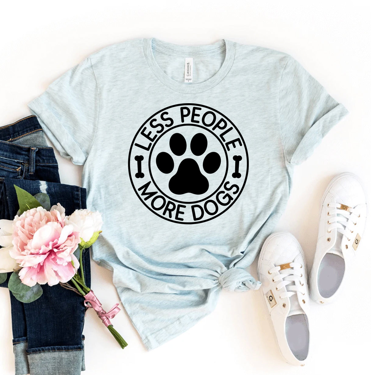 Less People More Dogs T-shirt - Free Shipping!