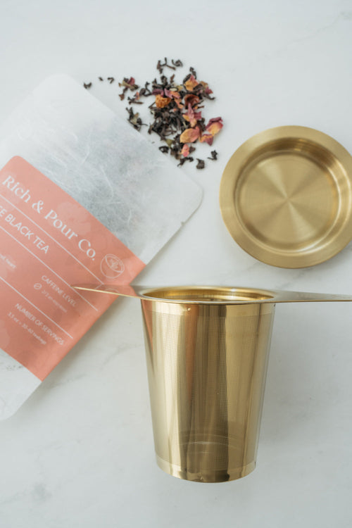 Stainless Steel Tea Infuser Mesh Strainer for Loose Leaf Tea