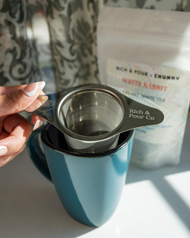 Stainless Steel Tea Infuser Mesh Strainer for Loose Leaf Tea